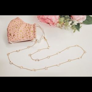 Face mask chain jewelry lanyard Gold/ Silver Color
